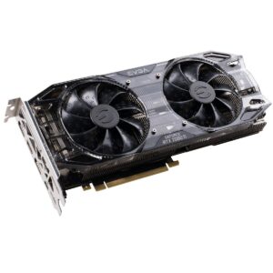 EVGA GeForce RTX 2080 Ti Black Edition Gaming, 11GB GDDR6, Dual HDB Fans & RGB LED Graphics Card 11G-P4-2281-KR (Renewed)