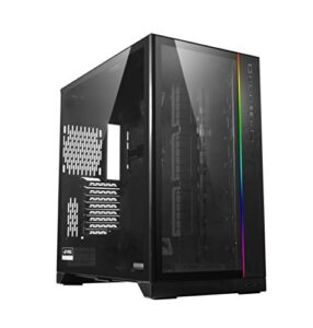 lian li o11 dynamic xl rog certified (black) atx full tower gaming computer case