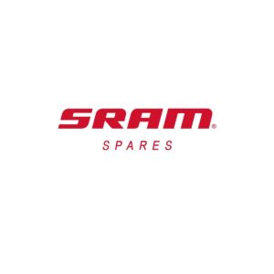 sram force etap axs crank chainring bolt kit - for 2x, 107 bcd, aluminum, black, d1