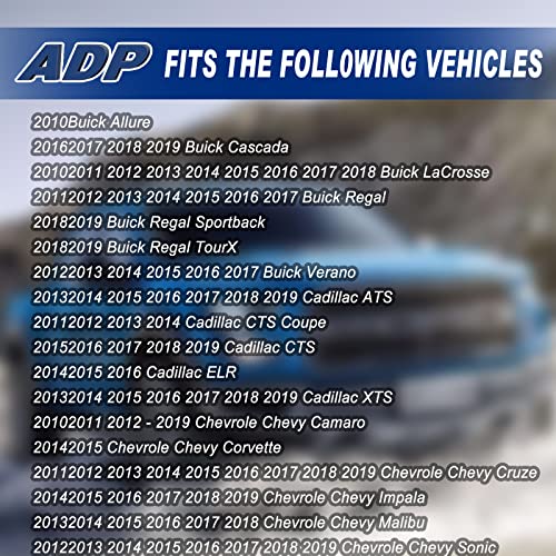 ADP Trunk Lid Latch Lock Actuator for Chevrole Chevy Cruze Impala Malibu Sonic Corvette Camaro Buick Regal Lacrosse Verano Allure Cadillac ATS ELR XTS CTS 940-108 13501988