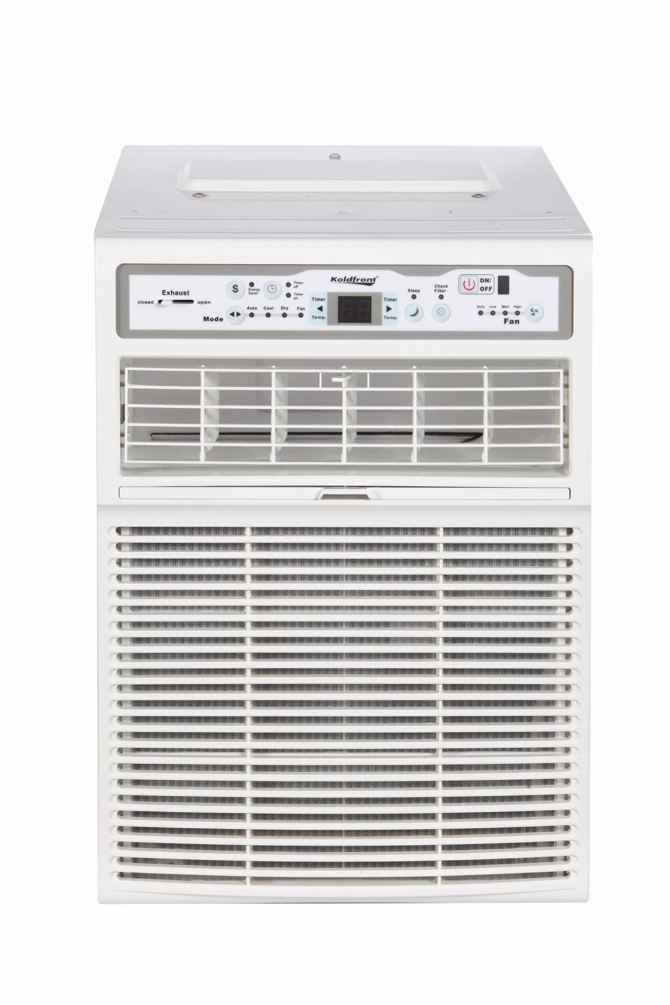 Koldfront CAC10000W 10000 BTU 115V Casement Air Conditioner with Dehumidifier and Remote Control