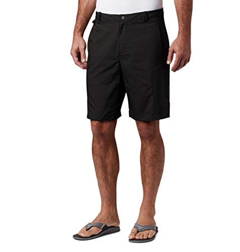 Columbia Men's M PFG Buoy Water Short, Black, 38x8