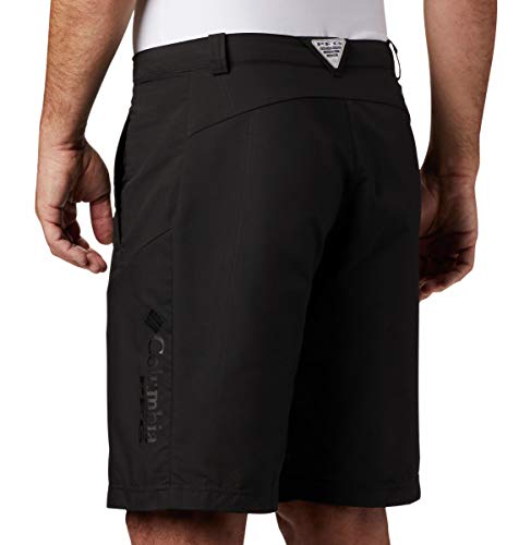 Columbia Men's M PFG Buoy Water Short, Black, 38x8