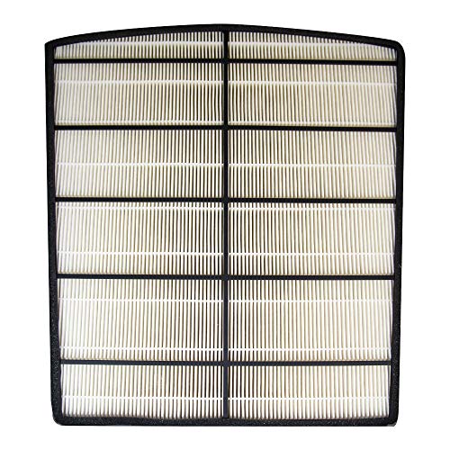 LivePure True HEPA Replacement LP-HF550 Filter for Bali Series Air Purifiers LP550TH, LP550THP, White