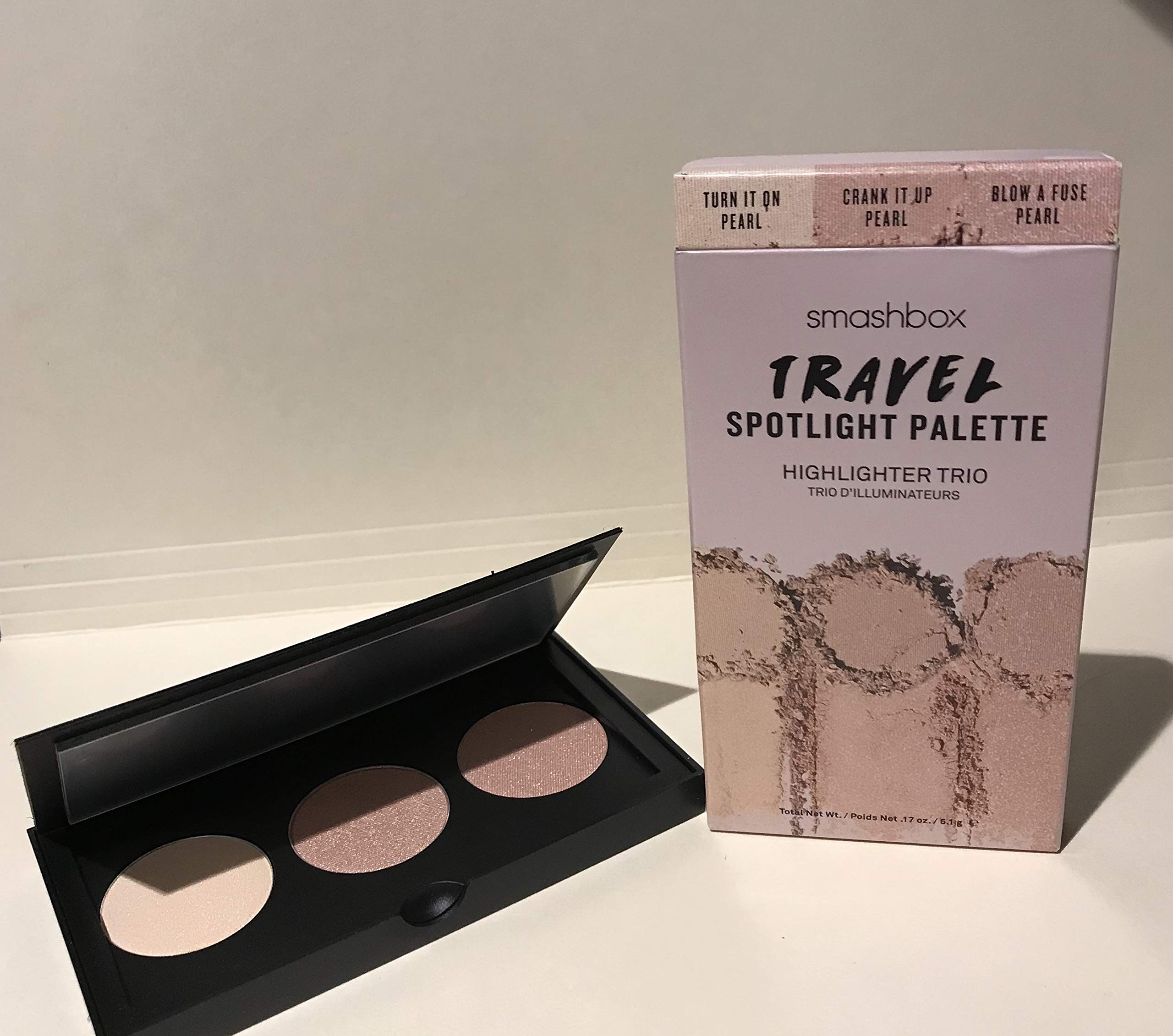 Smashbox Travel Spotlight Palette -Highlighter Trio .17 oz