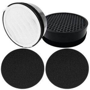 dttery 2 set lv-h132 air purifier replacement filter, true hepa filter, lv-h132-rf, compatible with levoit lv-h132 air purifier