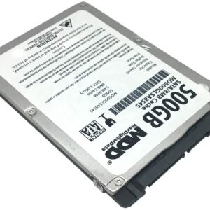 MaxDigitalData 500GB 8MB Cache 5400RPM SATA 6.0Gb/s (7mm) 2.5" Notebook Hard Drive (MD500GLSA854S) - 2 Year Warranty