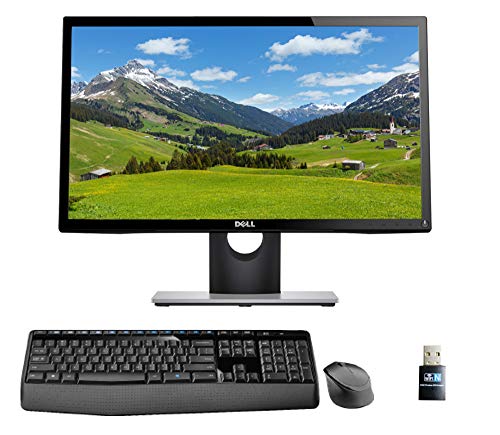 Dell Optiplex 780 USFF with Intel 3GHz, 8GB, 250GB SSD, 24" Monitor, Wireless Keyboard and Mouse, WiFi, Win 10 Pro (Renewed)