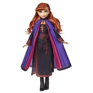 hasbro disney frozen 2 anna fashion doll, multicolore, e6710es0