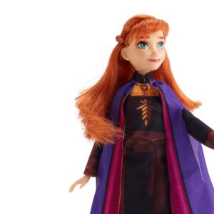 Hasbro Disney Frozen 2 Anna Fashion Doll, Multicolore, E6710ES0