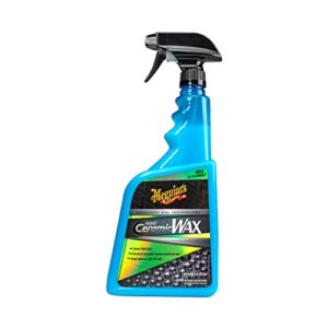 Meguiar's Hybrid Ceramic Spray Wax - SiO2 Hybrid Technology in an Easy-to-Use Spray Application That Delivers Long-Lasting Protection - 32 Oz
