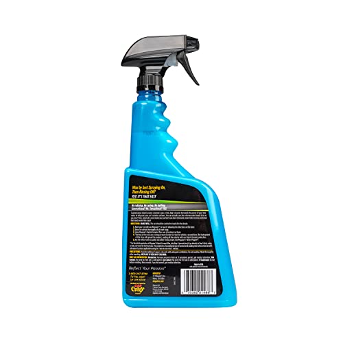 Meguiar's Hybrid Ceramic Spray Wax - SiO2 Hybrid Technology in an Easy-to-Use Spray Application That Delivers Long-Lasting Protection - 32 Oz