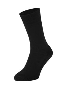 sealskinz unisex thermal merino liner sock, black, large