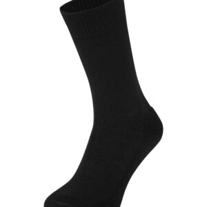 SEALSKINZ Unisex Thermal Merino Liner Sock, Black, Large