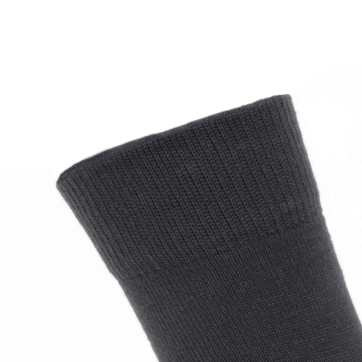 SEALSKINZ Unisex Thermal Merino Liner Sock, Black, Large