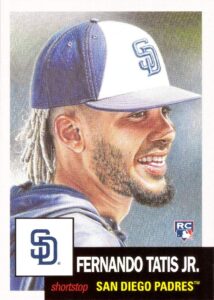 2019 topps living set baseball #173 fernando tatis jr. rookie card san diego padres - only 10,099 made!