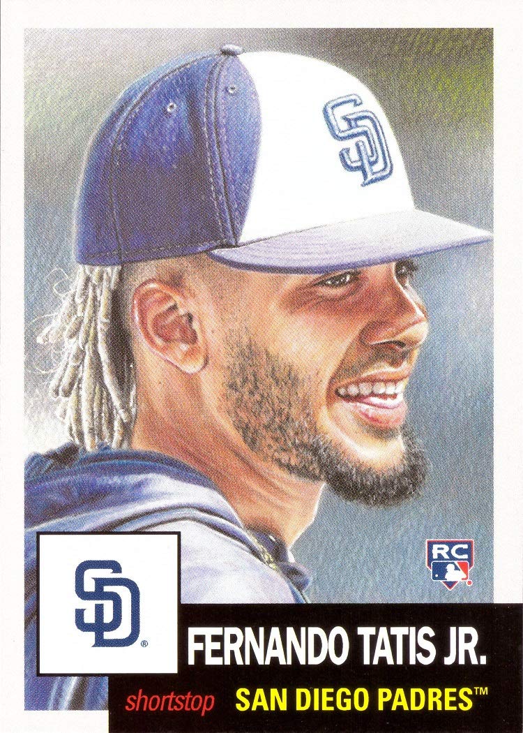 2019 Topps Living Set Baseball #173 Fernando Tatis Jr. Rookie Card San Diego Padres - Only 10,099 made!