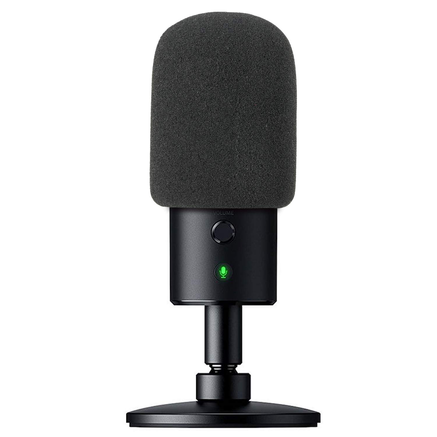 Foam Microphone Windscreen - Mic Cover Pop Filter Customized for Razer Seiren X Streaming Microphone