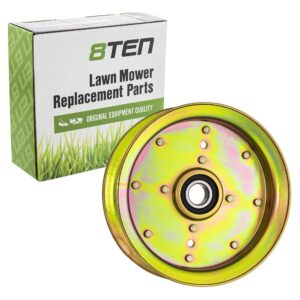 8ten flat idler pulley for husqvarna gt 52xls gth 3052 ez 4220 4822 5225 5424 539112196 539131148 539132728