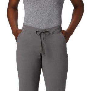 Columbia Women's Anytime Outdoor Capri, Water & Stain Repellent Pants, City Grey, 12x18