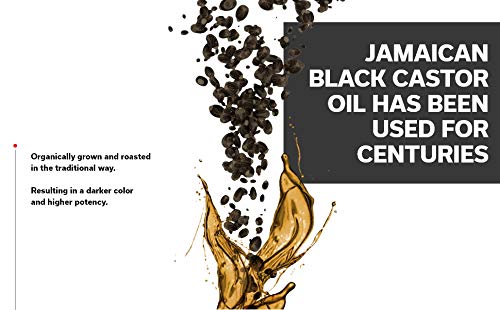 SO Jamaican Black Castor Oil Fast Absorbing, Promote Beard and Hair Growth, Best Oil For Men's & All Hair Textures, Strong Healthy, Brown, Bamboo Lotus, 4 Fl Oz