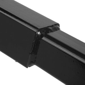 PARTOL 8" Hitch Extender Trailer Hitch Extension with 2" Receiver Tube Extender 5/8" Pin Hole 6000 LBS