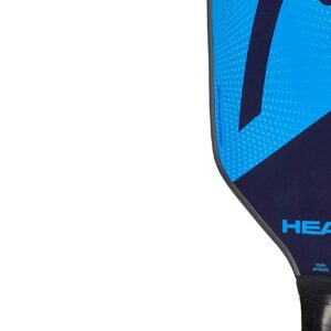 HEAD Fiberglass Pickleball Paddle - Extreme Elite Paddle with Honeycomb Polymer Core & Comfort Grip, Blue/Black, One Size