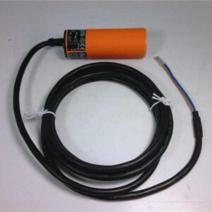 IFM KI-2015-ABOA/NI-KI0202 2M PRE-Wired Cable, Shielded, CAPACITIVE, Proximity Sensor, N/O, M30, AC/DC, 15MM Range