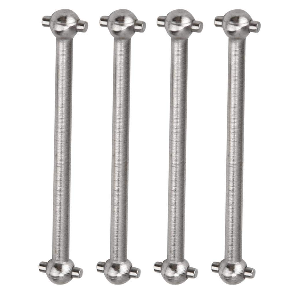 4Pcs 1/18 Drive Shaft, Metal Dog Bone Drive Shaft for WLtoys 1/18 RC Car Parts