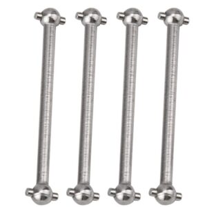 4Pcs 1/18 Drive Shaft, Metal Dog Bone Drive Shaft for WLtoys 1/18 RC Car Parts