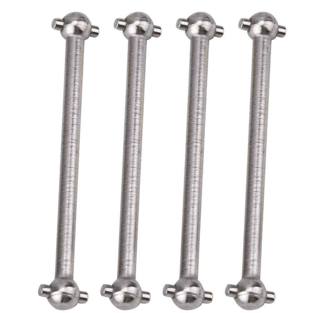 4Pcs 1/18 Drive Shaft, Metal Dog Bone Drive Shaft for WLtoys 1/18 RC Car Parts