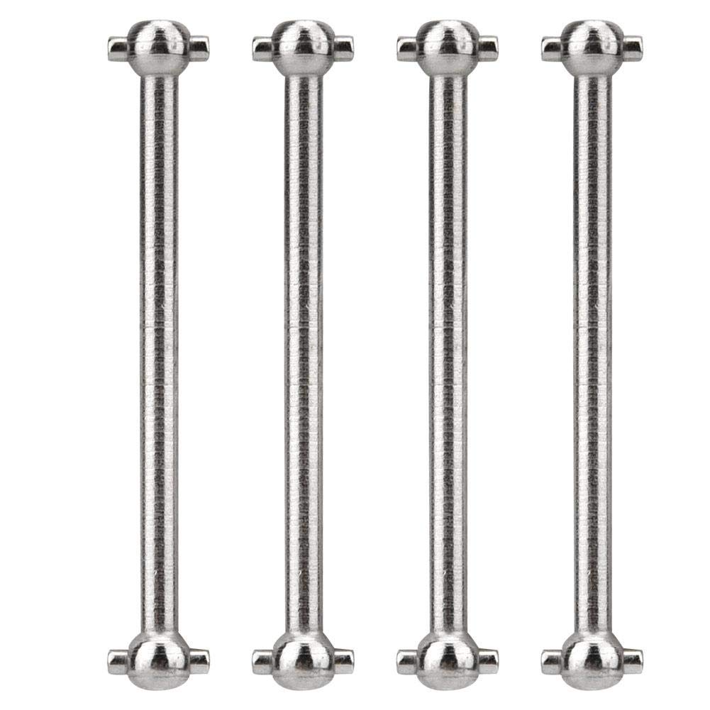 4Pcs 1/18 Drive Shaft, Metal Dog Bone Drive Shaft for WLtoys 1/18 RC Car Parts