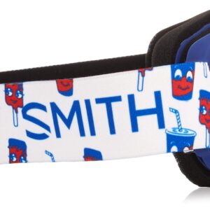 SMITH Optics Gambler Goggle (Youth Fit) Blue Showtime/Rc36/Extra Lens Not Included One Size