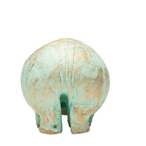 Discoveries Egyptian Imports Authentic Miniature Statue - Patina Finish - Hippo Goddess Taweret - 2.5" - Made in Egypt