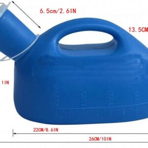 Camping Portable Toilet Urine Bottle Bag Travel Potty Urine Funnel for Unisex Men Women Children Kids Car Traffic Jam