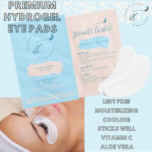 Lash Extension Supplies, Spa Gifts for Adults - Lash Tech Supplies for Eyelash Extension Supplies - Under Eye Pads, Tweezers, Wands, Swabs, Glue Rings, Eyelash Extension Tape, White Elephant