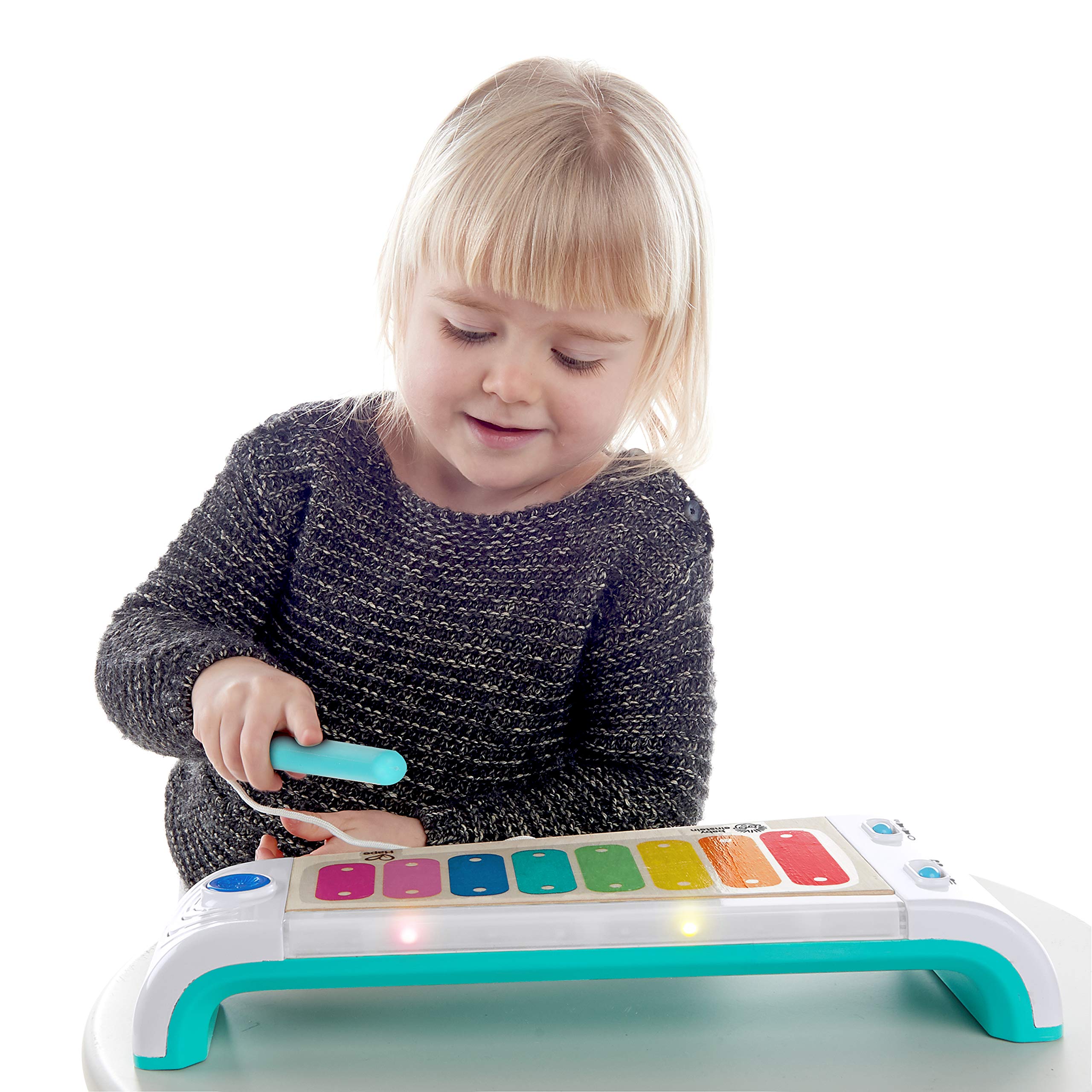 Baby Einstein Magic Touch Xylophone Wooden Musical Toy with Lights, Ages 12 months +