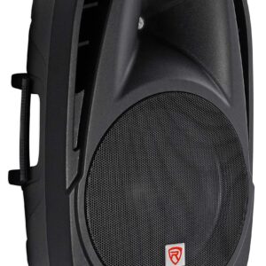 Rockville RPG2X15 Powered Bluetooth Mixer+(2) 15" Speakers+Stands+Wireless Mics