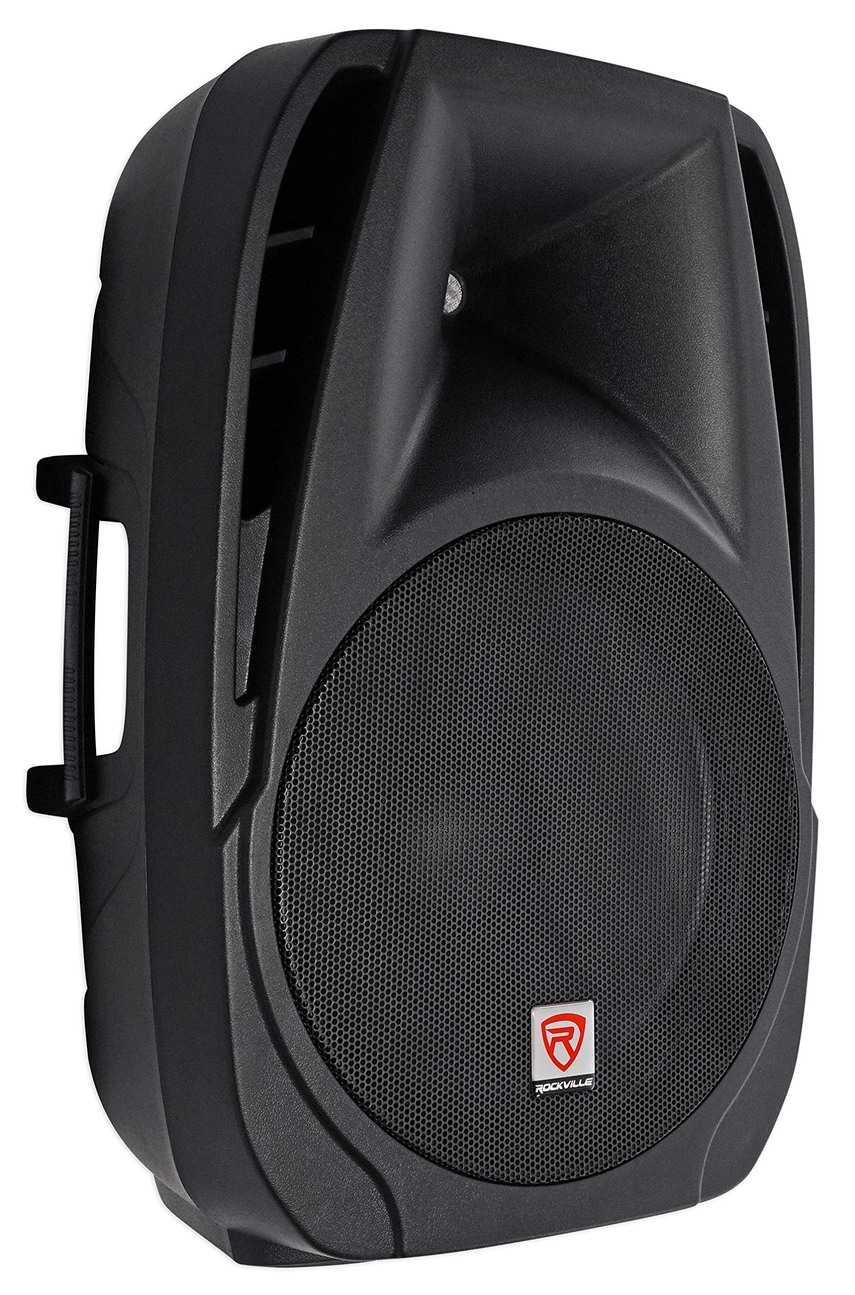 Rockville RPG2X15 Powered Bluetooth Mixer+(2) 15" Speakers+Stands+Wireless Mics