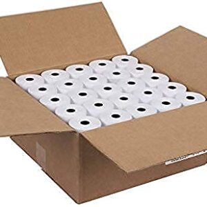 55GSM - Shrink Wrap 3 1/8 x230 Feet Clover Station Thermal Paper Rolls (1 CASE - 50 ROLLS) BPA Free M129C, M244a, M129 Star tsp100 Receipt Printer Paper from Nayelish