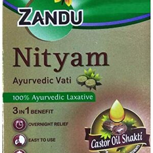 Zandu Nityam Tablet (10 Tablets) X 4