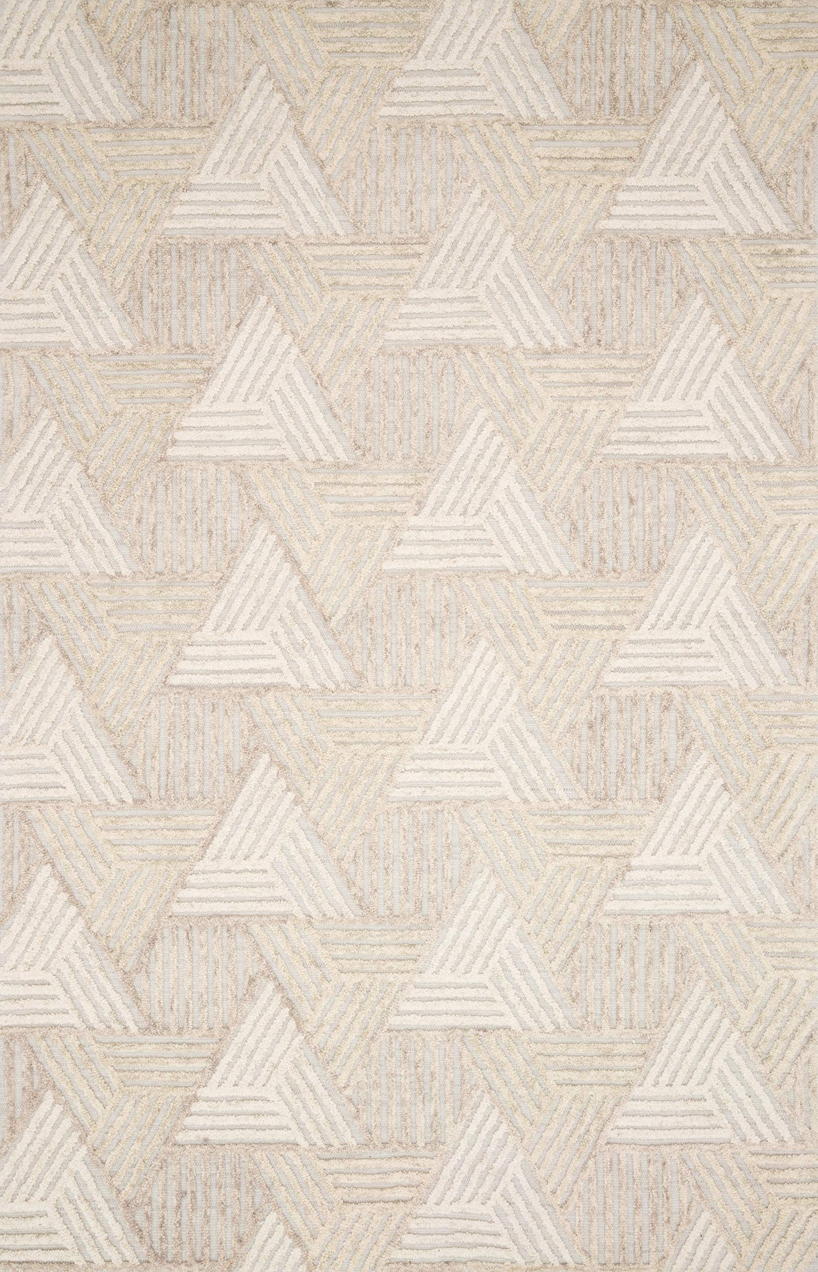 Loloi Ehren Collection EHR-04 Oatmeal/Ivory 2'-3" x 3'-9" Accent Rug