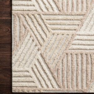 Loloi Ehren Collection EHR-04 Oatmeal/Ivory 2'-3" x 3'-9" Accent Rug