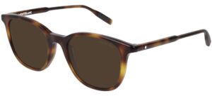 sunglasses montblanc mb 0006 s- 002 havana/brown