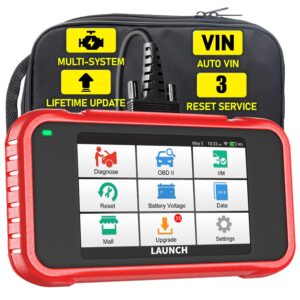 launch crp123e obd2 scanner engine transmission abs srs scan tool,code reader with oil reset,sas reset,throttle adaptation,wi-fi update,auto vin,car diagnostic tool for all cars,upgraded ver.of crp123