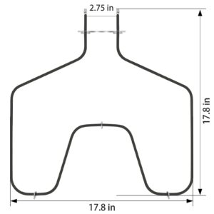 DPD WB44K10005 Bake Element Oven Heating Element For General Electric Hotpoint Kenmore Stove Oven - Replaces 824269, AP2030964, WB44K10001, PS249238