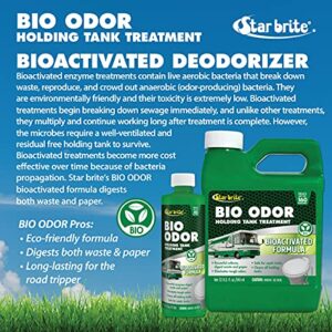 STAR BRITE Bio Odor Holding Tank Treatment - 32 OZ (075032) , Green