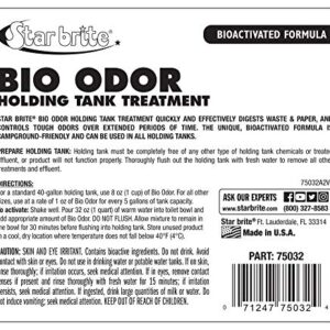 STAR BRITE Bio Odor Holding Tank Treatment - 32 OZ (075032) , Green