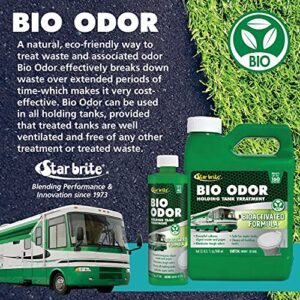 STAR BRITE Bio Odor Holding Tank Treatment - 32 OZ (075032) , Green