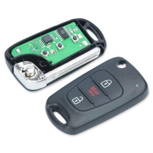 Beefunny Replacement Remote Car Key Fob 315MHz ID46 Chip for Kia Sportage 2010-2013 NYOSEKSAM11ATx (1)